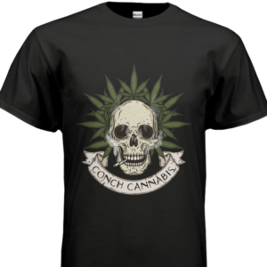 Conch Cannabis Company Black T-Shirt